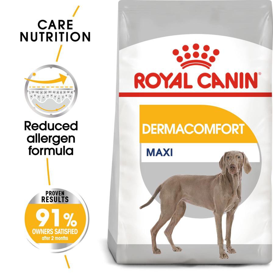 Royal Canin Canine Care Nutrition Dermacomfort Dry Dog Food (Maxi Adult Dogs, 10 kg)