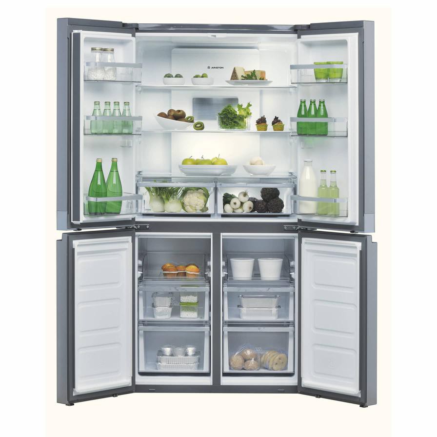 Ariston Freestanding French Door Bottom Freezer, AQ5DI24JVS (677 L)