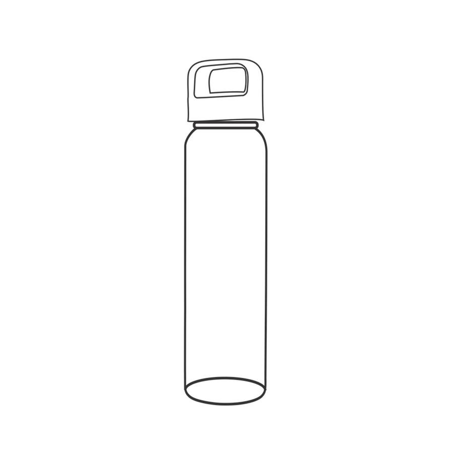 Borosil Neo Borosilicate Glass Bottle (500 ml)