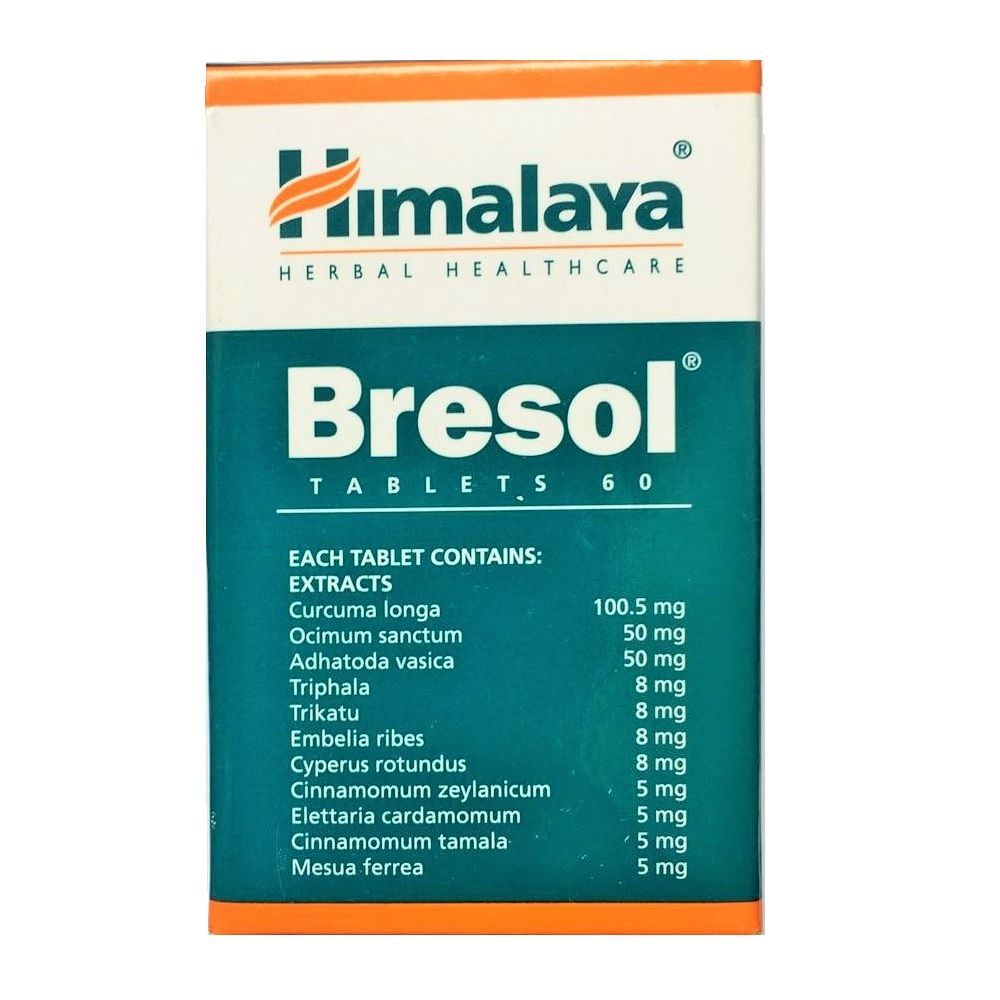 Himalaya Bresol Tablets 60&#039;s