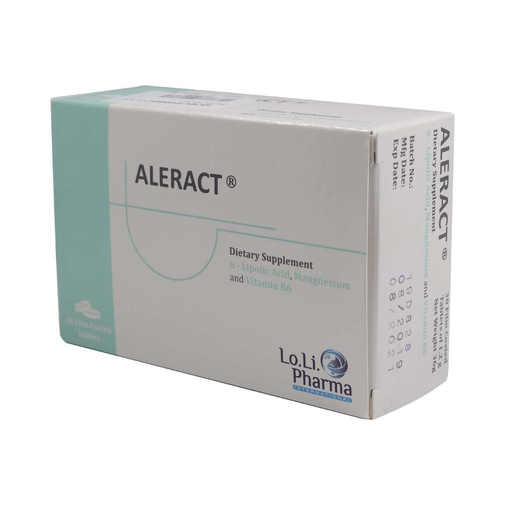 Aleract Dietary Supplement Tablets 30&#039;s