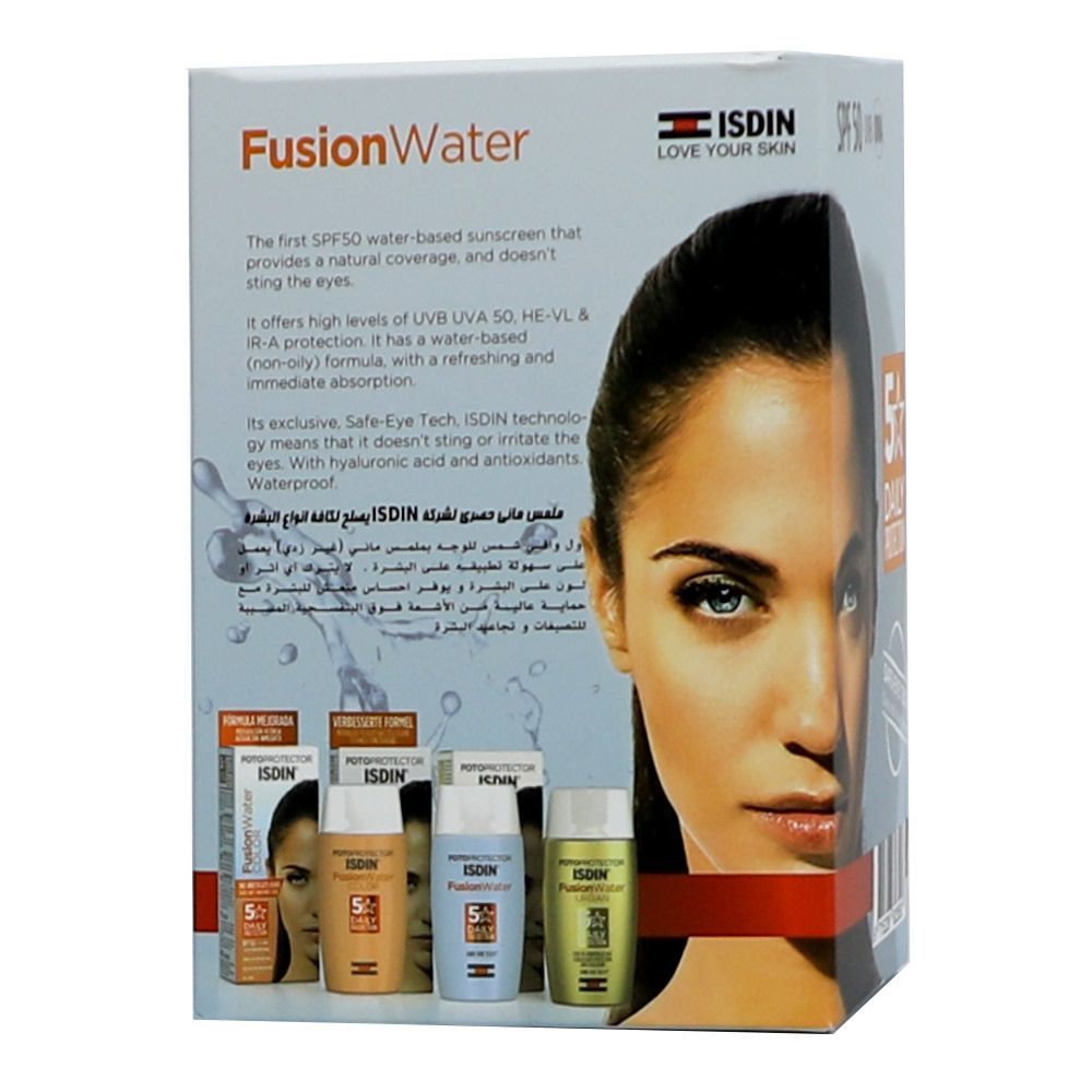 Isdin Fotoprotector Fusion Water SPF50 50 mL 1+1 PROMO PACK