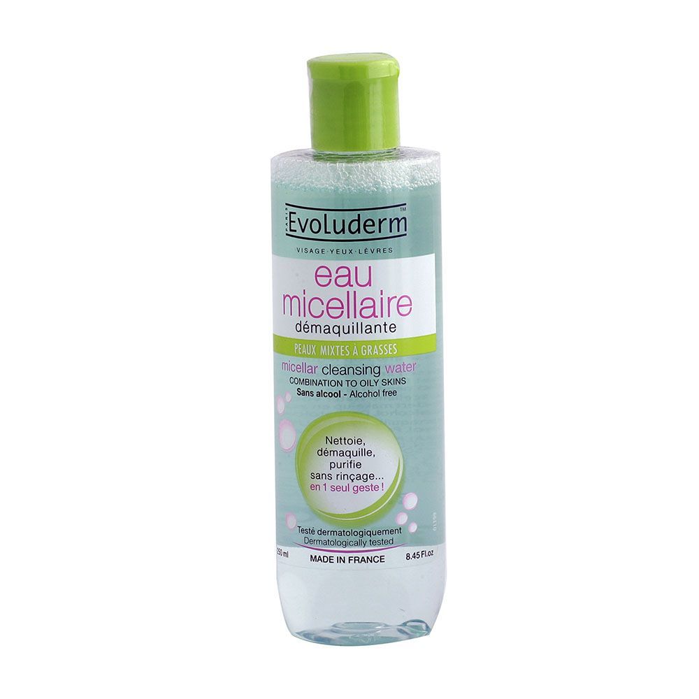 Evoluderm Micellar Water For Combination Skin 250 mL