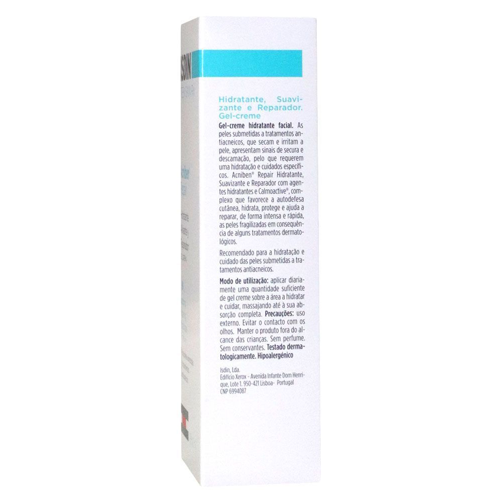 Isdin Teen Skin Rx Acniben Repair Gel Cream 40 mL