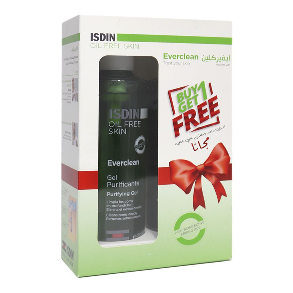 Isdin Everclean Oil Free Purifying Gel 240 mL 1+1 PROMO