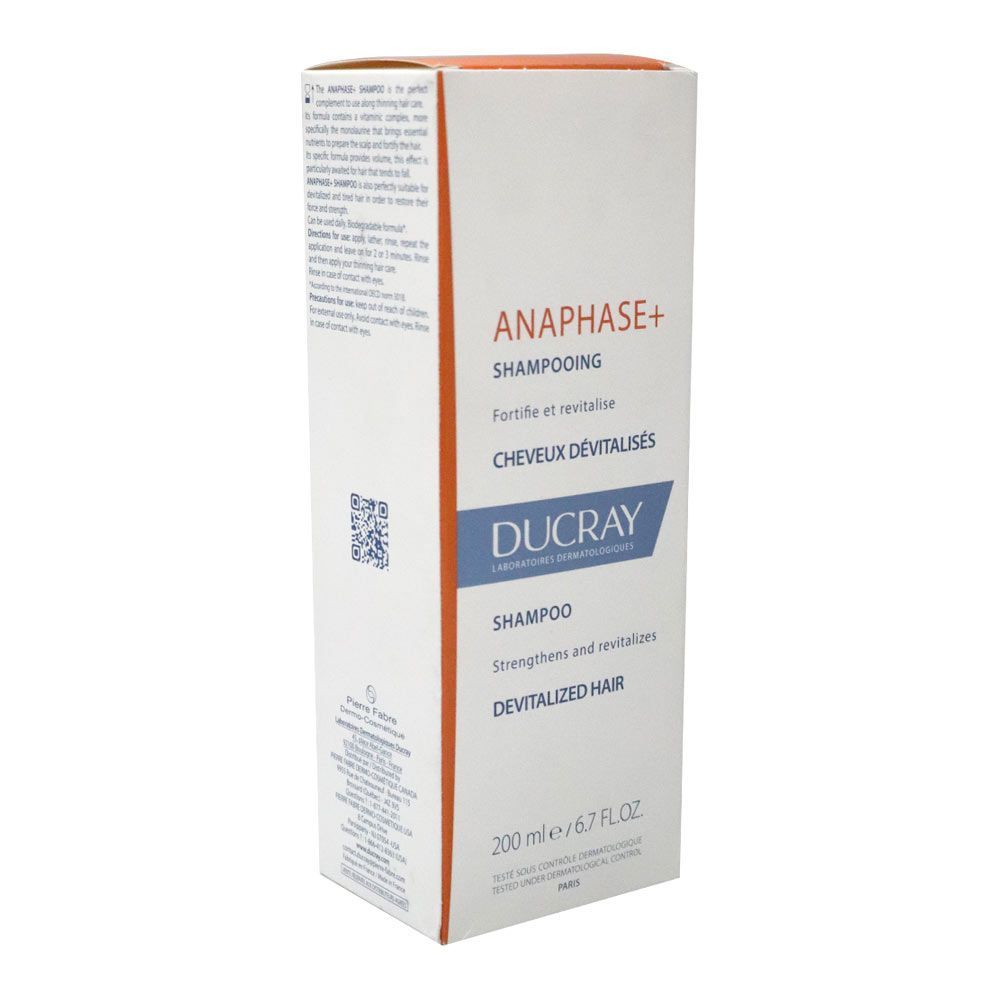 Ducray Anaphase Plus Hair Loss Shampoo 200 mL