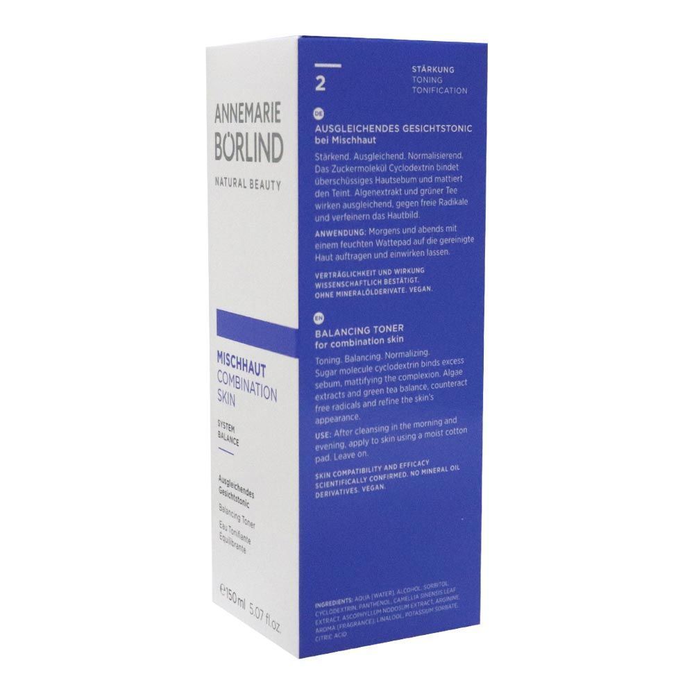 Annemarie Borlind Combination Skin Facial Toner 150 mL