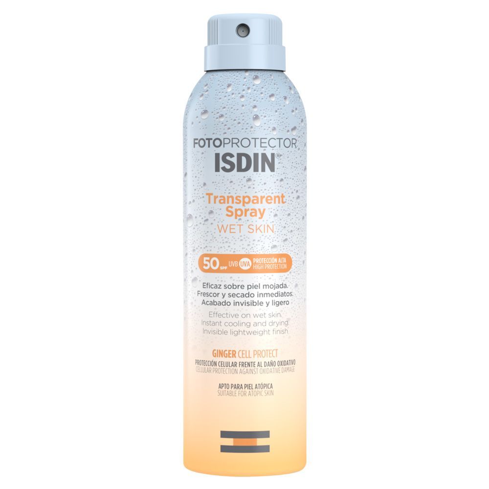 Isdin Fotoprotector Wet Skin Transparent Spray SPF50+ 250 mL