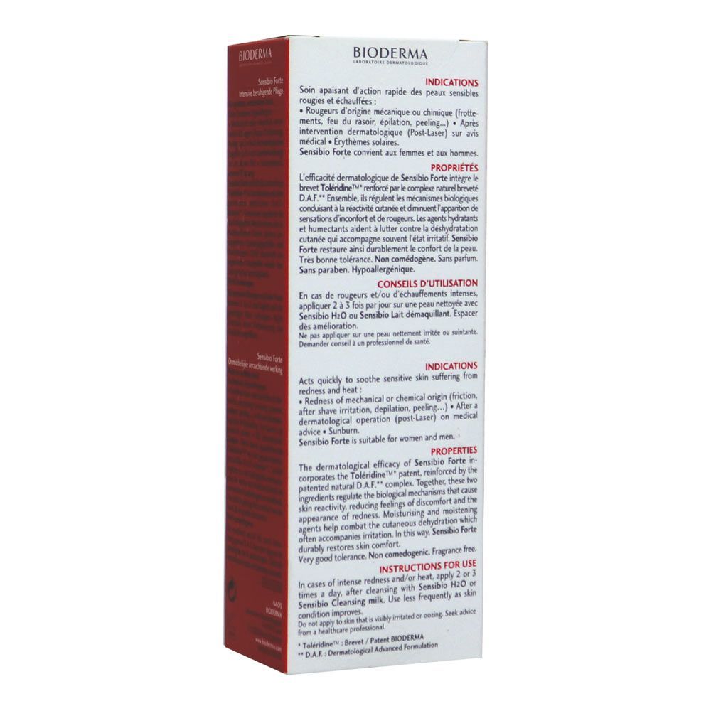 Bioderma Sensibio Forte Cream 40 مل