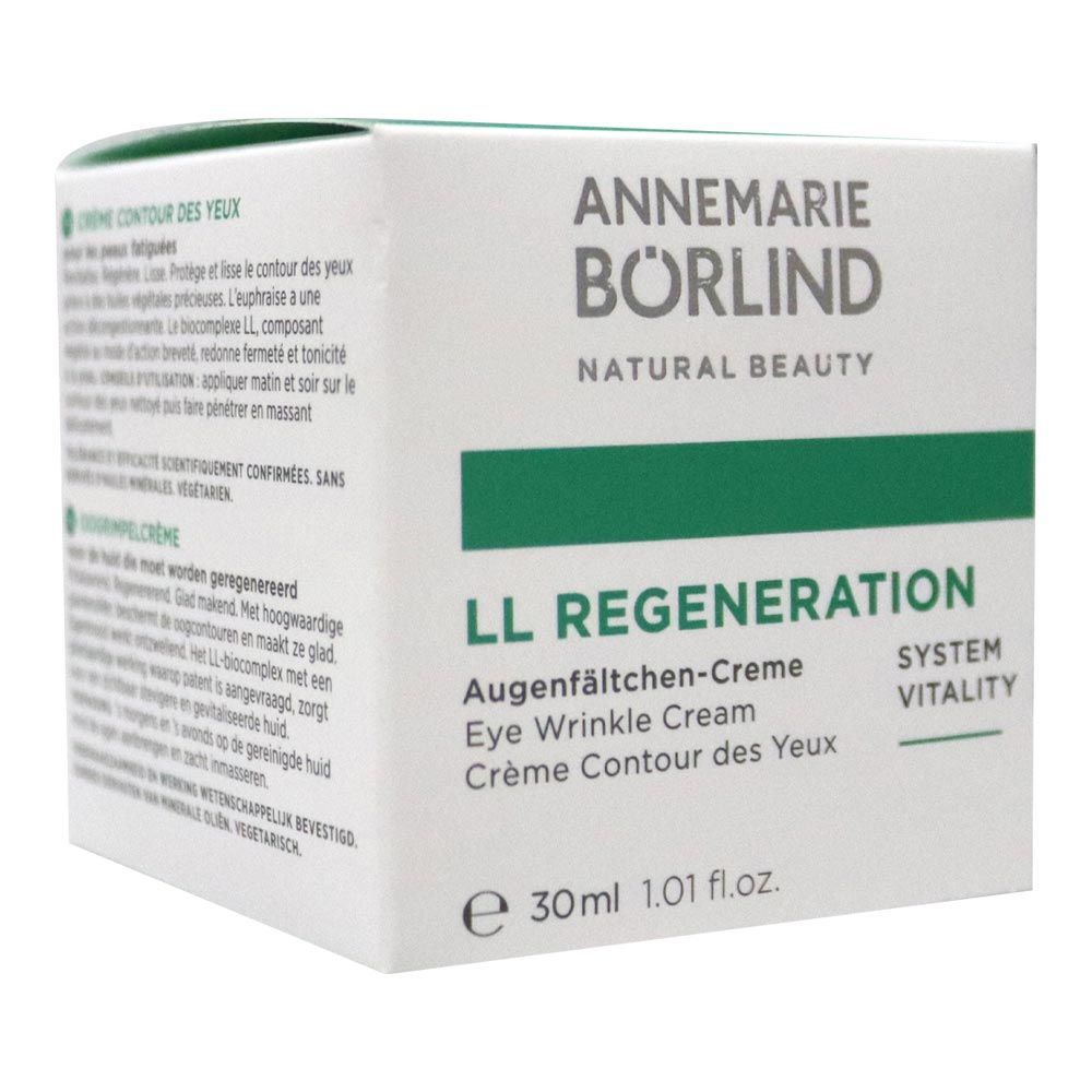 Annemarie Borlind LL Regeneration Eye Wrinkle Cream 1.01 fl oz, 30 mL