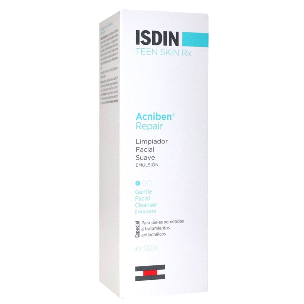 Isdin Teen Skin Acniben Repair Emulsion Cleanser 180 مل