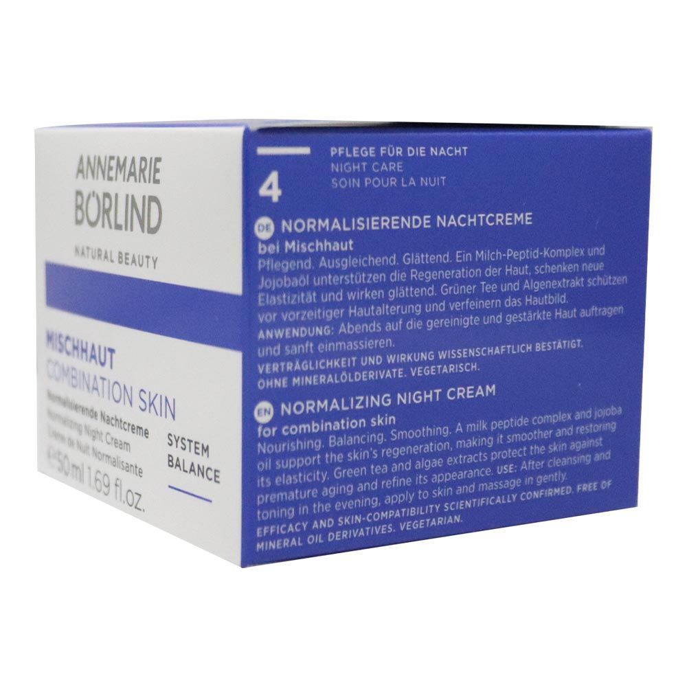 Annemarie Borlind Combination Skin Night Cream 1.69 fl oz, 50 mL