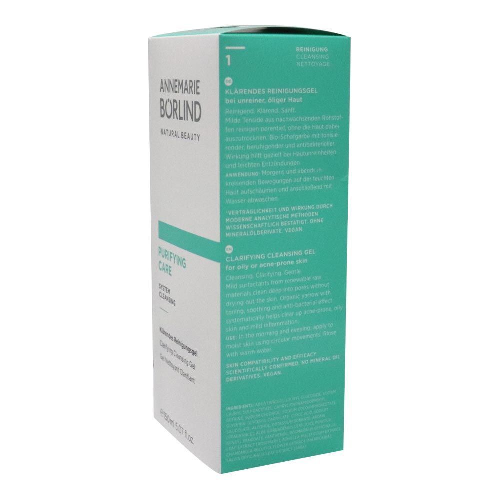 جل التنظيف Anemarie Borlind Purifying Care Cleansing Gel 5.07 أونصة سائلة ، 150 مل