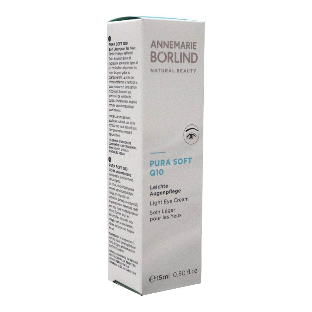 Annemarie Borlind Pura Soft Q10  Eye Area Care 0.5 fl oz, 15 mL