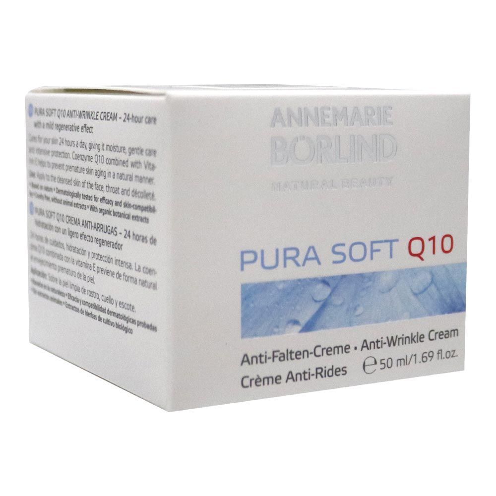 Annemarie Borlind Pura Soft Q10 Anti-Wrinkle Cream 1.69 fl oz, 50 mL