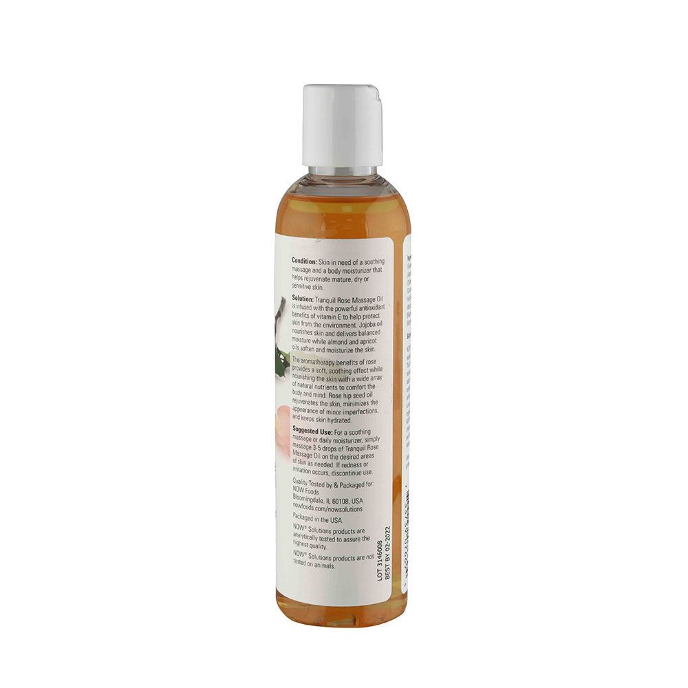 Now Tranquil Rose Massage Oil 237 mL