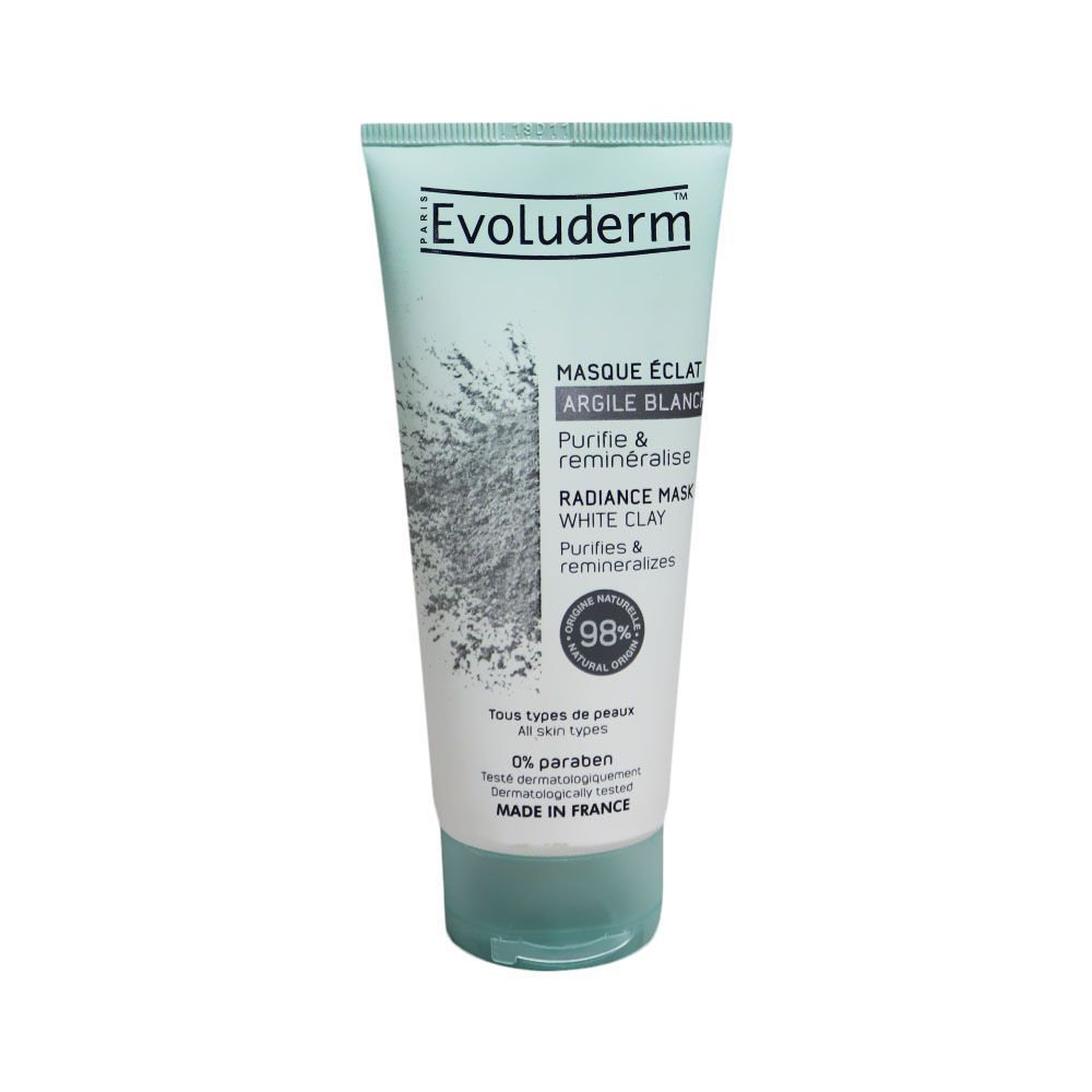 قناع تألق من Evoluderm White Clay 100 مل 18329