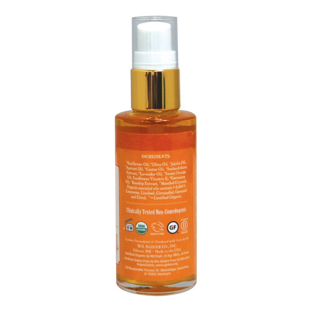 Badger Seabuckthorn Face Cleansing Oil 59.1 mL