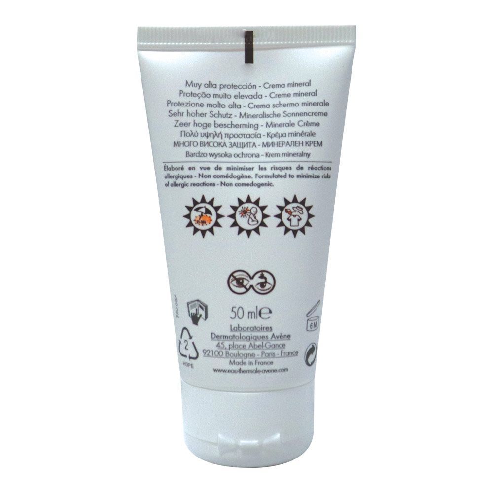 Avene Very High Protection SPF50+ Mineral Cream 50 mL