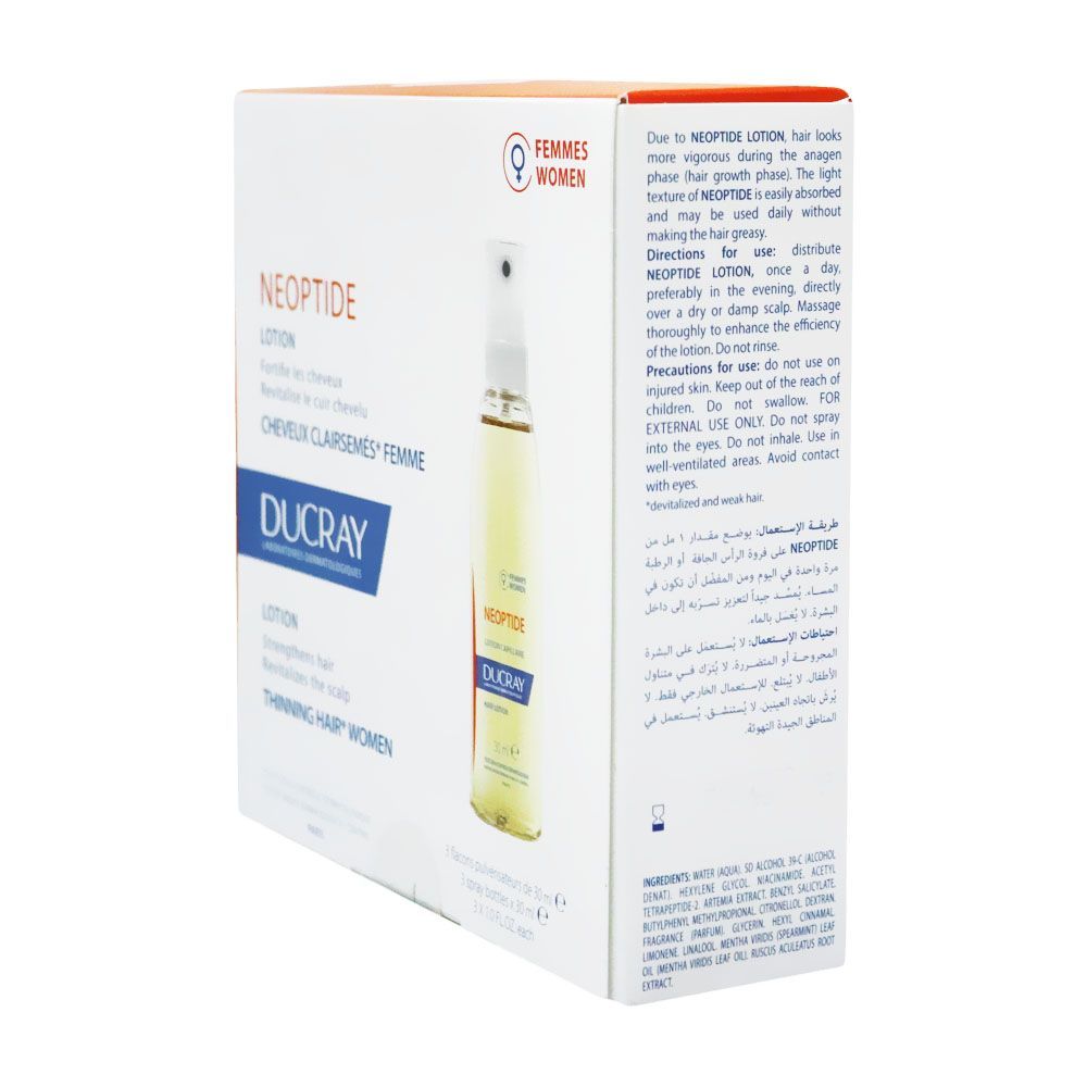 Ducray Neoptide Women Anti-Hair Loss Lotion 30 مل 3's