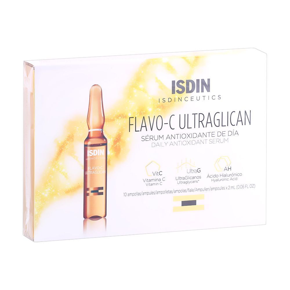 Isdin Isdinceutics Flavo-C Ultraglican Daily Antioxidant Serum Ampoules 2 mL 10&#039;s