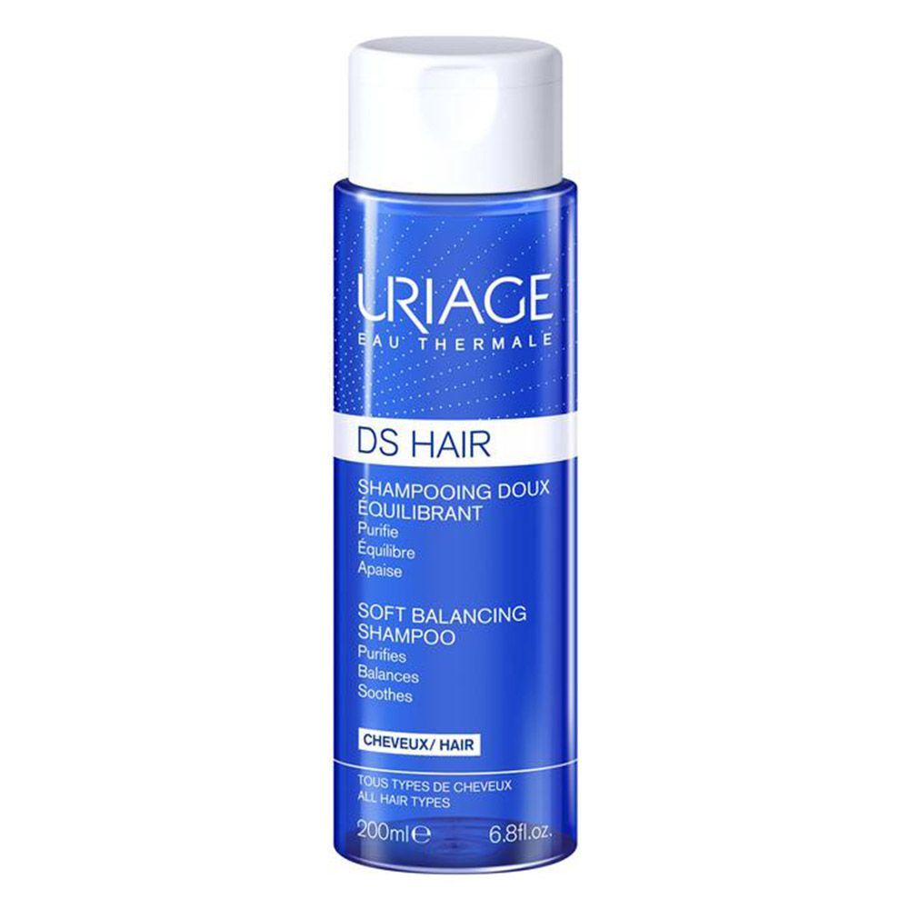 Uriage DS Hair Soft Balancing Shampoo 200 ml