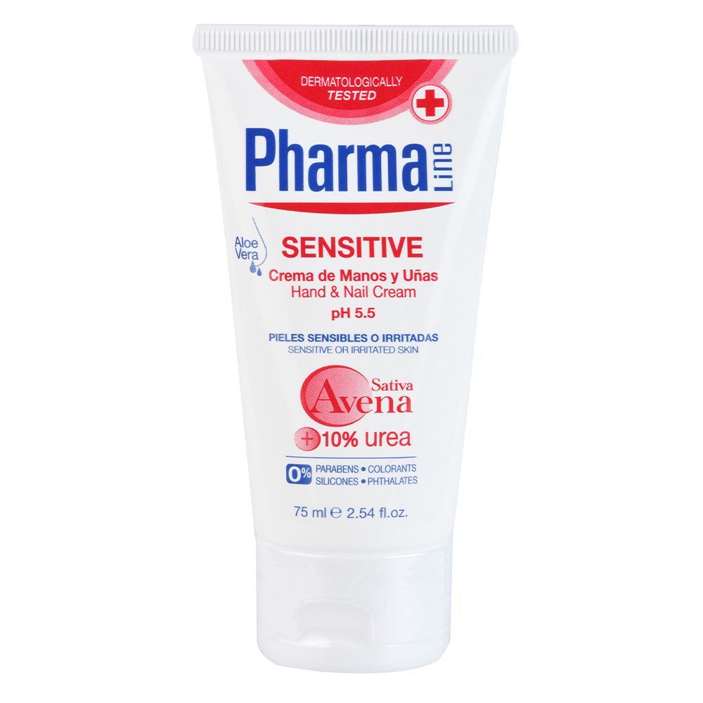 PharmaLine Sensitive Hand & Nail Cream 75 مل