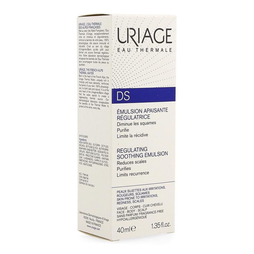 Uriage DS Regulating Soothing Emulsion 40 mL