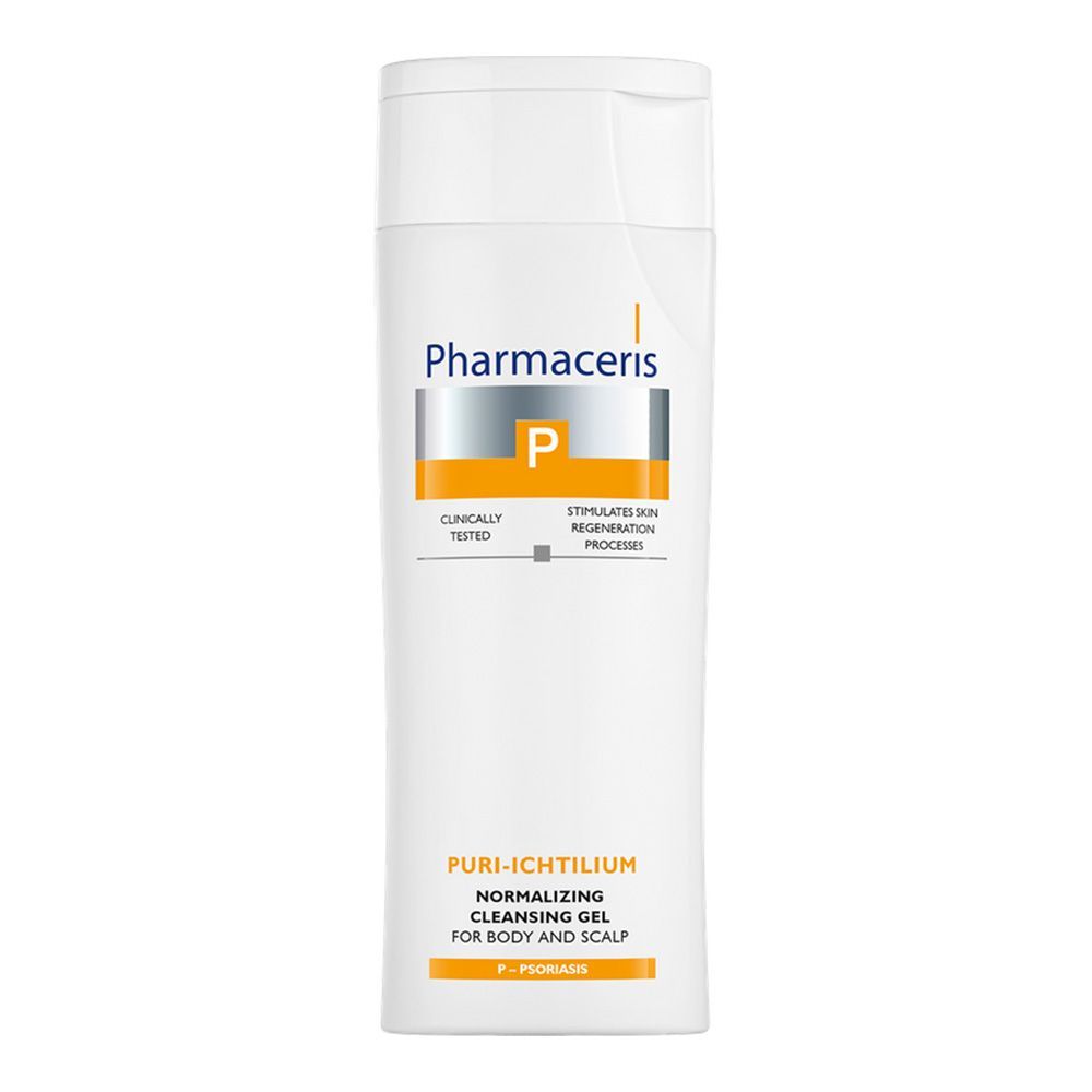 Pharmaceris P-Puri-Ichtilium Body & Scalp Cleansing Gel 250 ml. جل التطهير الطبيعي للجسم وفروة الرأس من Pharmaceris P-Puri-Ichtilium 250 مل