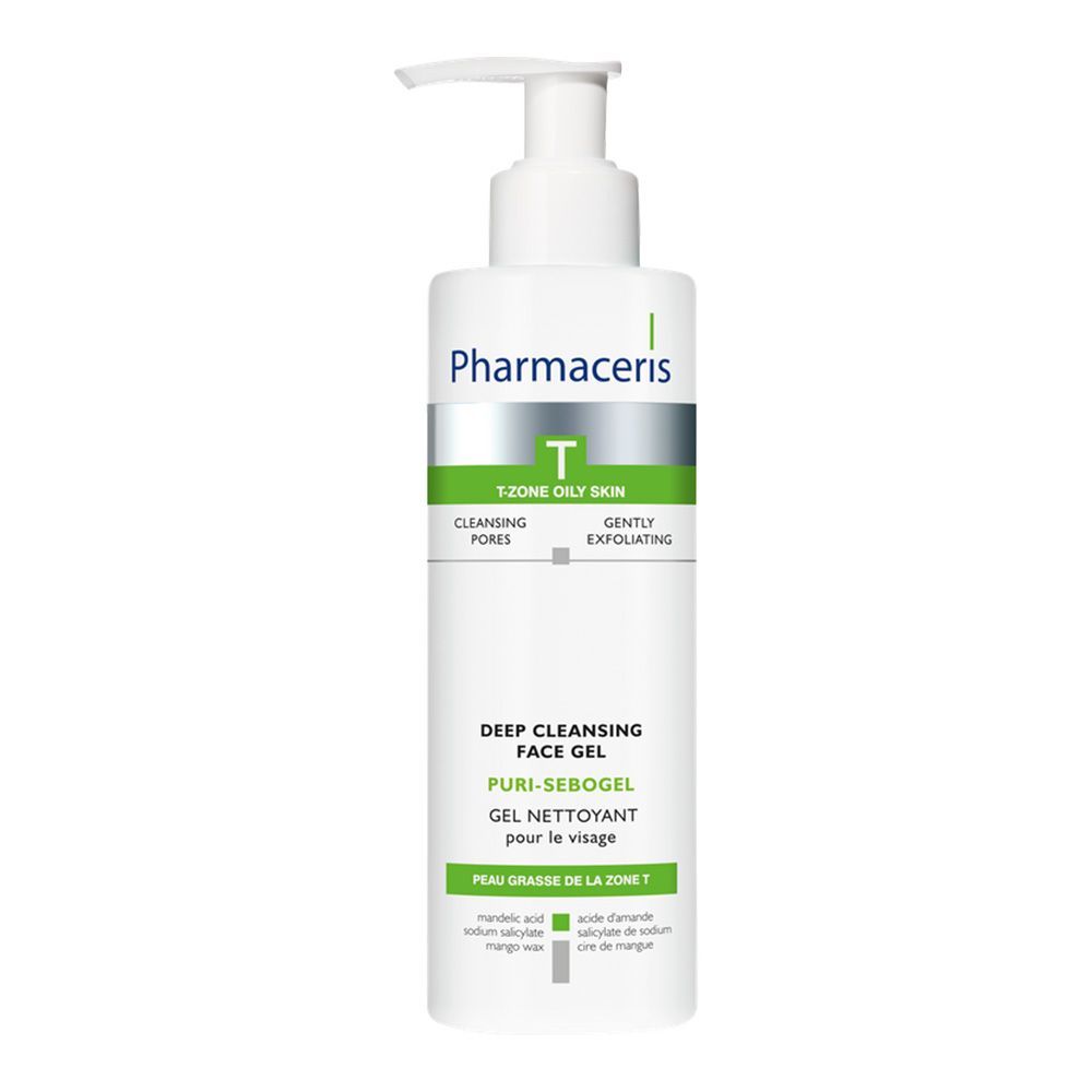 Pharmaceris T-Puri-Sebogel Antibacterial Face Gel Wash 200 mL