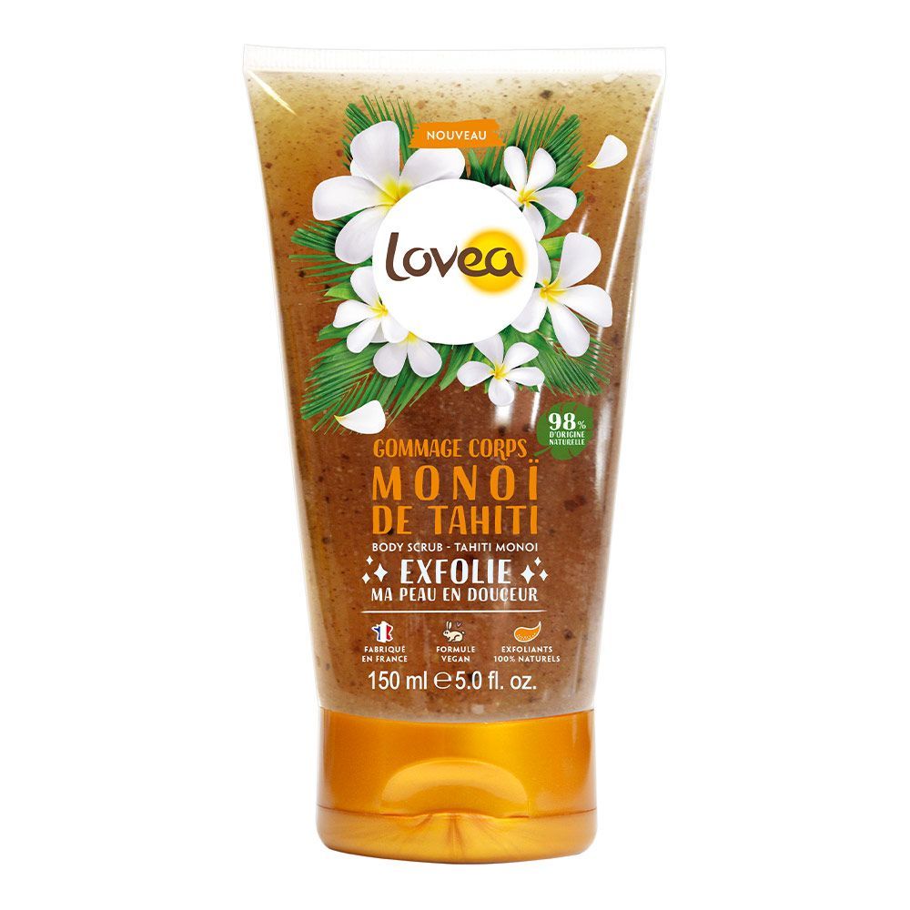 Lovea Monoi De Tahiti Body Scrub 150 mL