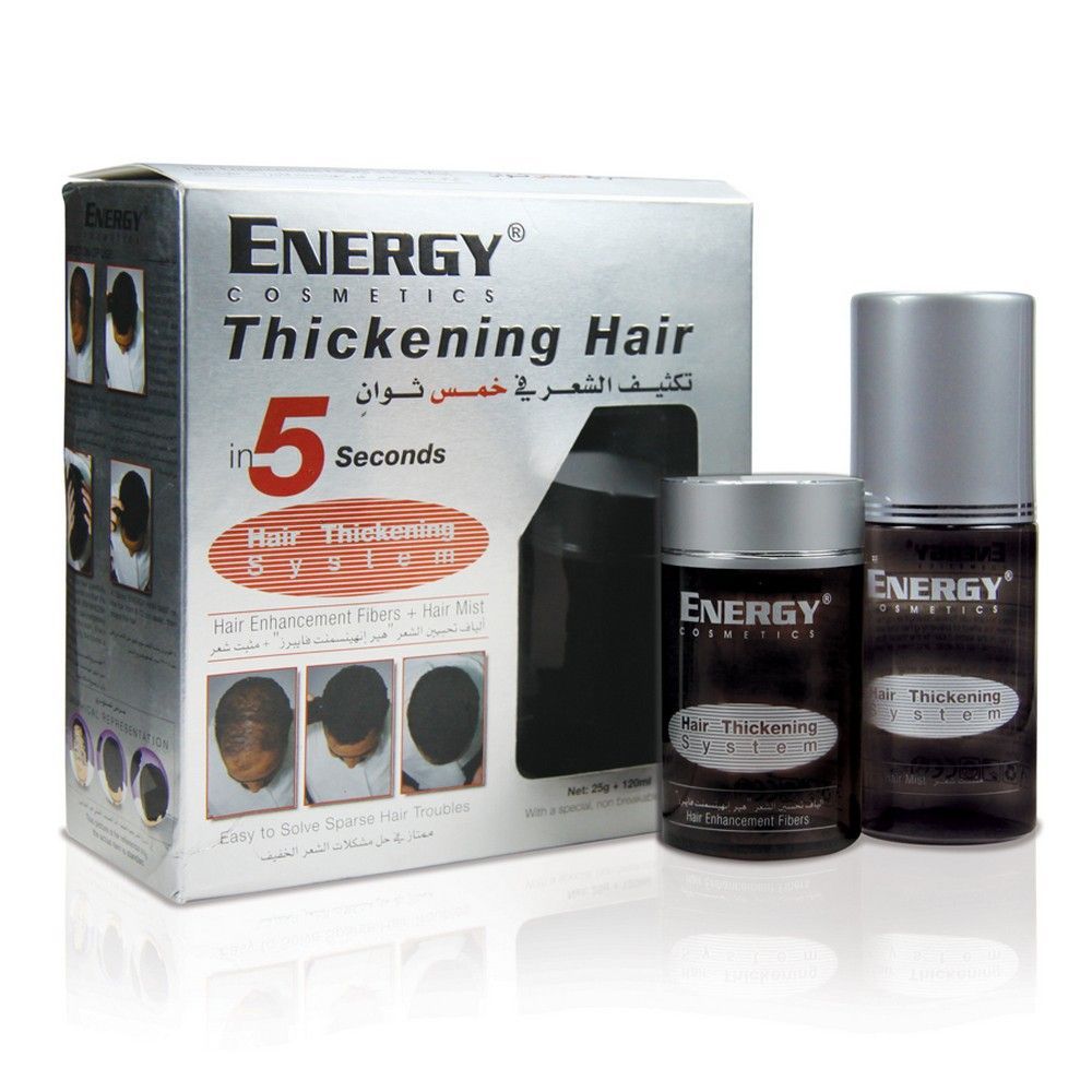 Energy Cosmetics Hair Thickening System Kit