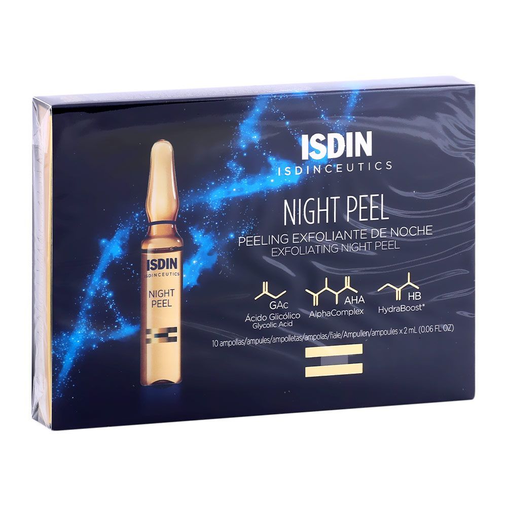 Isdinceutics Night Peel Ampoules 2 مل 10 أقراص