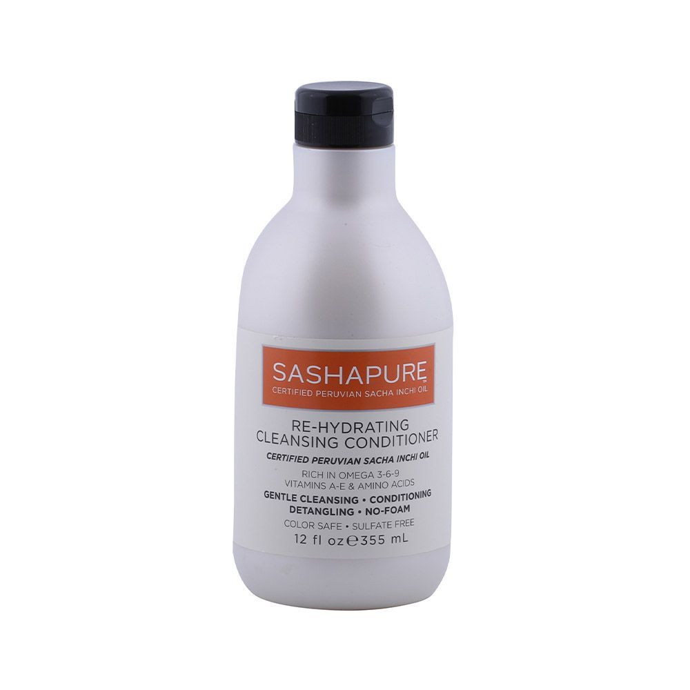 Sashapure Re-Hydrating Cleansing Conditioner 355 mL