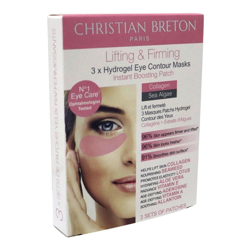 Christian Breton Paris Lifting &amp; Firming Hydrogel Eye Contour Masks 1120 3&#039;s