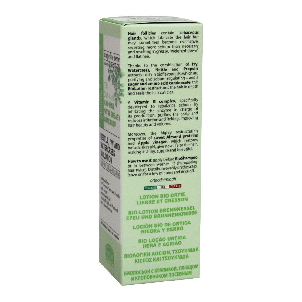 Helan Genova Capelvenere Nettle، Ivy and Watercress Bio Lotion 30 ml 63OL