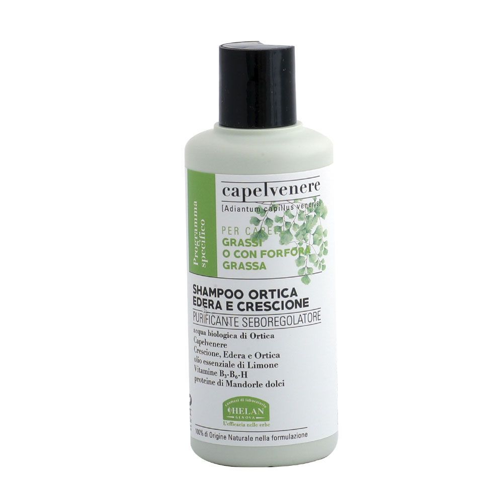 Helan Genova Capelvenere Nettle، Ivy & Watercress Bio Shampoo 200 ml