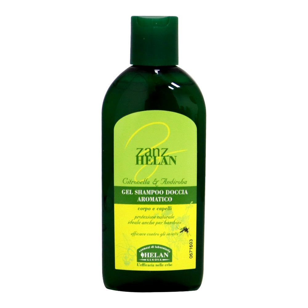 جل الاستحمام Helan Genova Zanz Helan Citronella and Andiroba Shampoo Shower Gel 200 مل 75SH