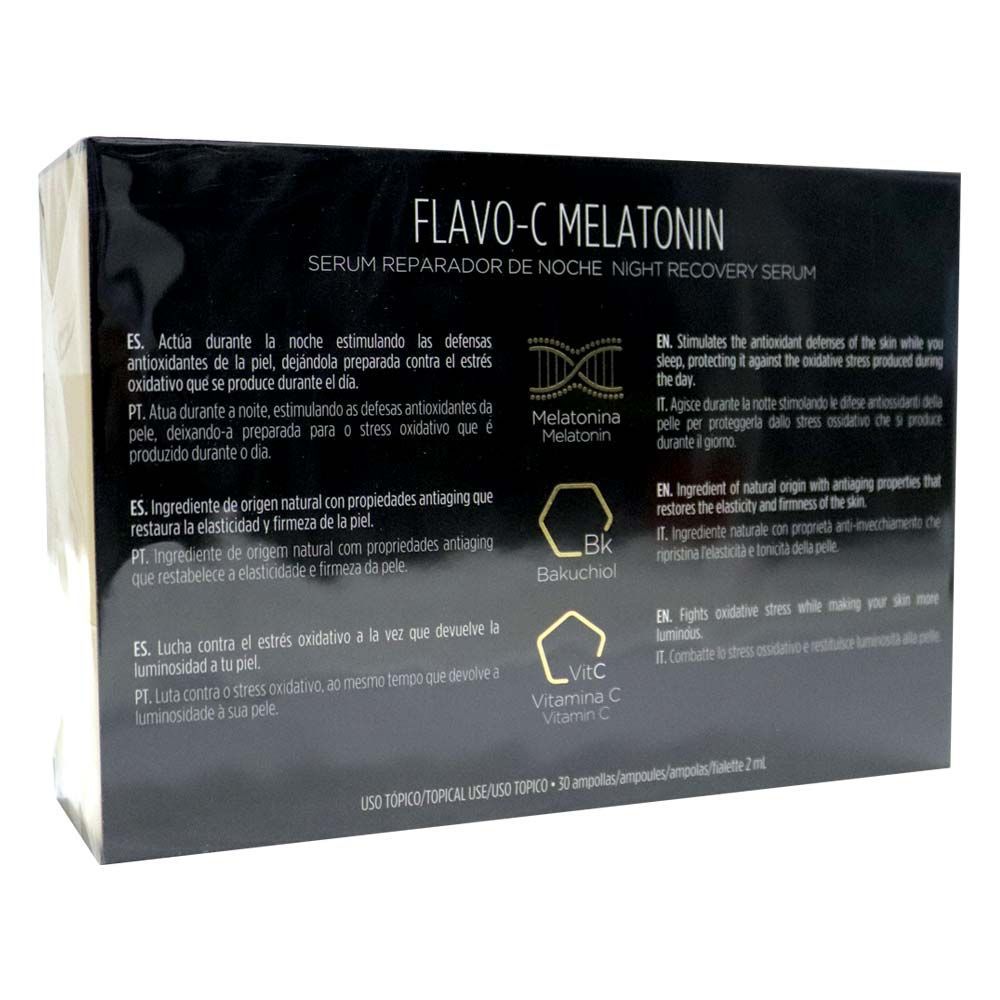 Isdin Isdinceutics Flavo-C Melatonin Ampoules 2 مل 30 أمبولات