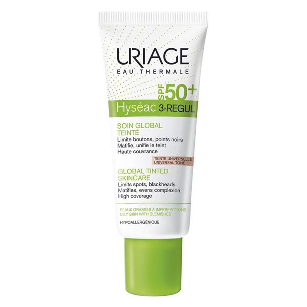 Uriage Hyséac 3-Regul Global Tinted Skincare Spf 50+ 40 mL