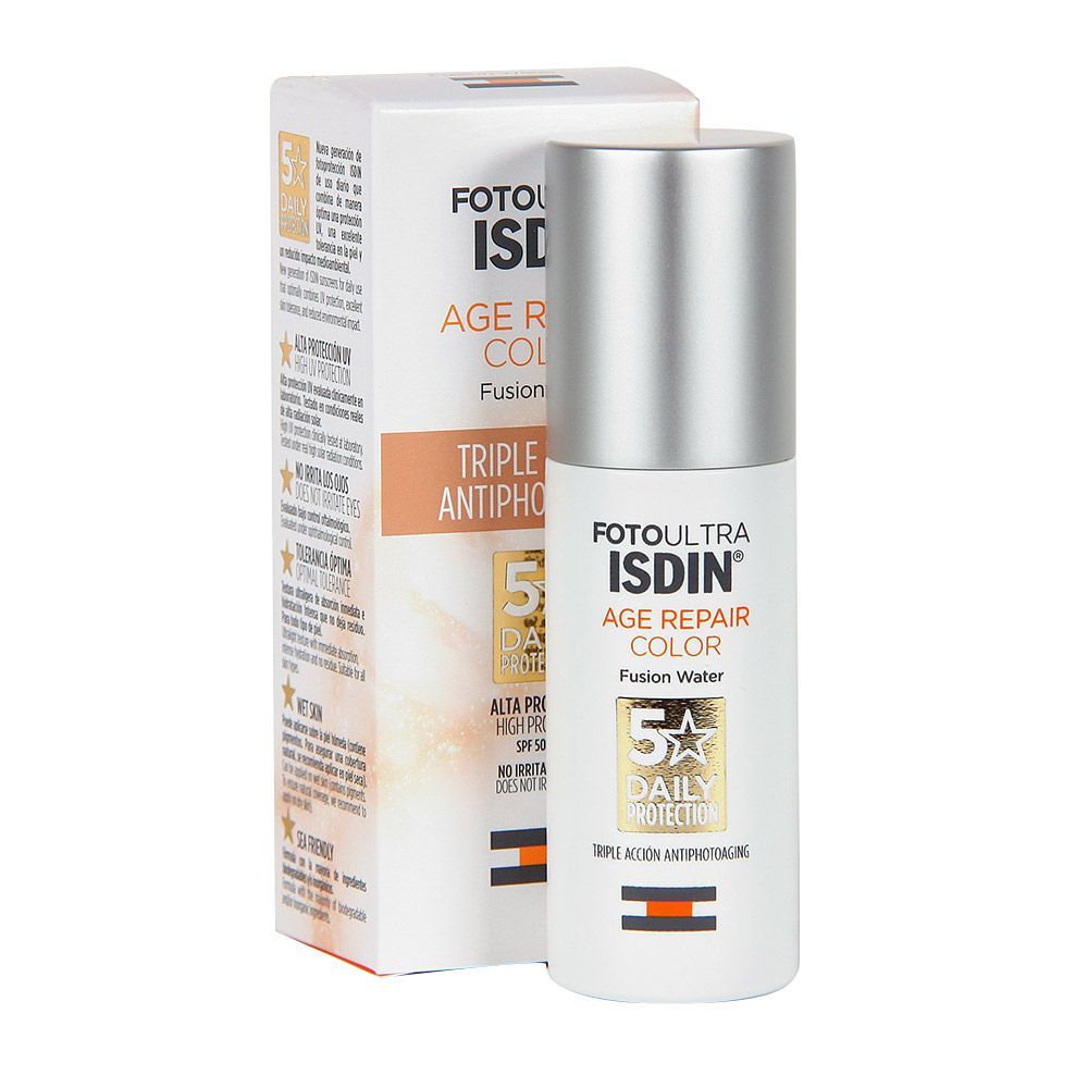 Isdin FotoUltra Age Repair Color SPF50 Fusion Water 50 مل