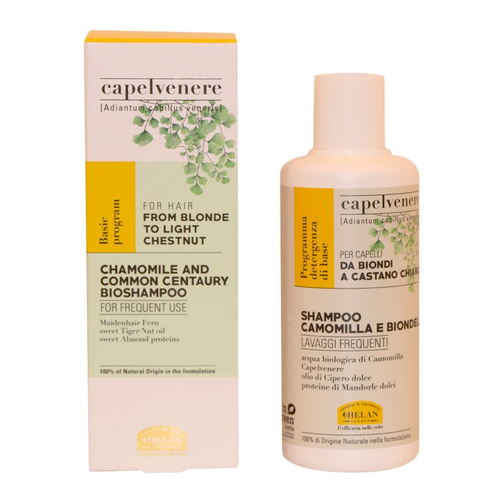 Helan Genova Capelvenere Chamomile &amp; Common Centaury Bio Shampoo 200 mL