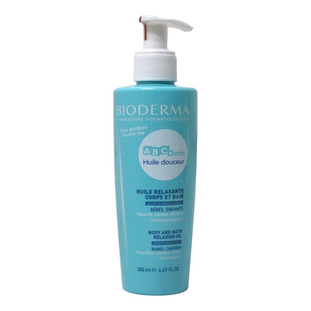 Bioderma ABCDerm Body And Bath Relaxing Oil 200 mL