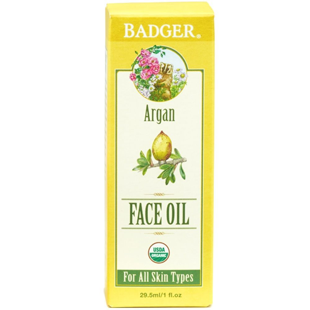 Badger Argan Face Oil 29.5 mL, fl.oz