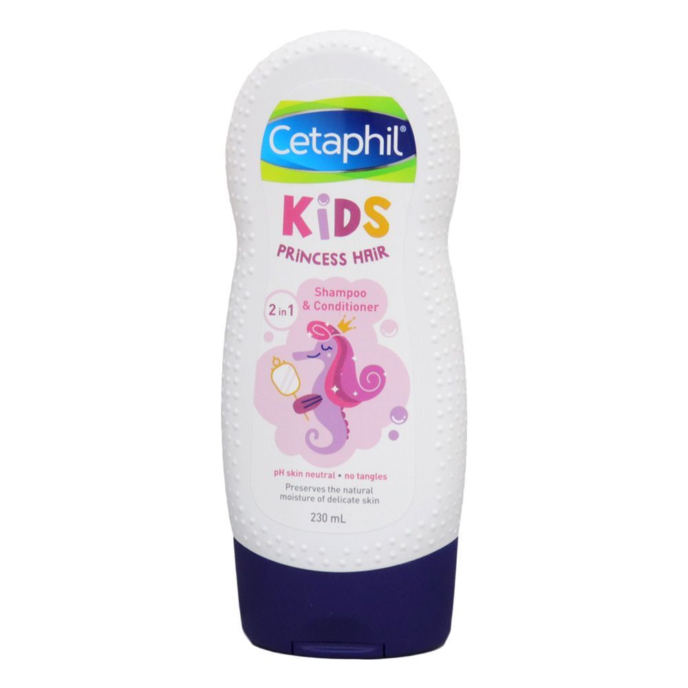 Cetaphil Kids Princess Hair 2 In 1 Shampoo &amp; Conditioner 230 mL