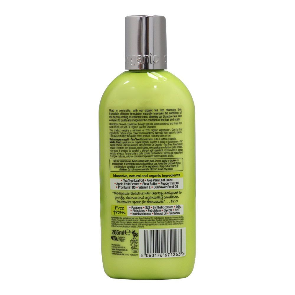 Dr. Organic Tea Tree Conditioner 265 mL