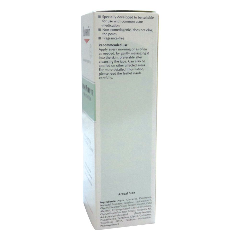 Eucerin Dermo Purifyer Oil Control Adjunctive Soothing Cream 50 mL