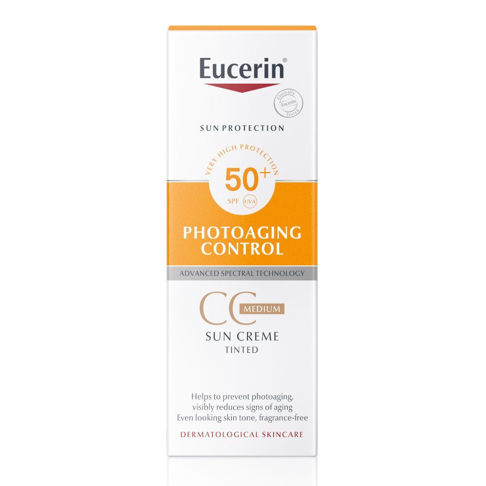 Eucerin Sun Cream SPF50+ Tinted CC Medium Cream 50 mL