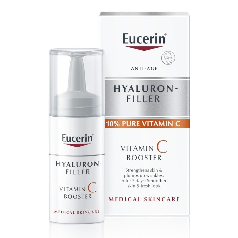 مصل Eucerin Hyaluron-Filler Vitamin C Booster Serum 8 مل