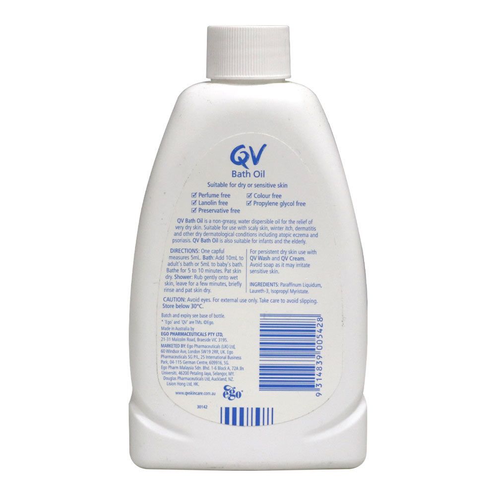 Ego QV Bath Oil 250 mL